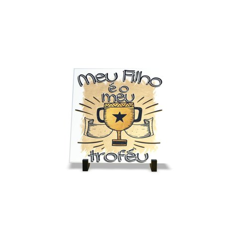 Porta Retrato Dia Dos Pais Decorativo em Azulejo Personalizados