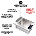 Ver imagem 5 de Churrasqueira de Embutir SARO Elétrica Digital CHED