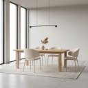 Ver imagem 1 de Kit 4 Cadeiras Jantar Estofada Gourmet Marisol Rivatti