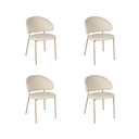 Ver imagem 3 de Kit 4 Cadeiras Jantar Estofada Gourmet Marisol Rivatti