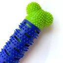 Ver imagem 6 de Brinquedo 3x1 Mordedor Osso Massageador Gengiva Removedor Tártaros Escova de Dente para Cachorro Cão
