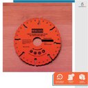 Ver imagem 6 de Disco de Corte Segmentado 125mm Multiuso Furo 22mm Diamantado para Aço Inox, Metal, Cerâmica