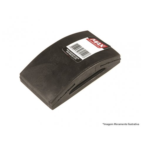 Taco Lixador Borracha 130x70mm Ref14570