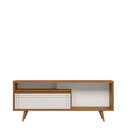 Ver imagem 6 de Rack para TV Sala de Estar Ate 60 Polegadas Freijo Trend/Off White - Notavel