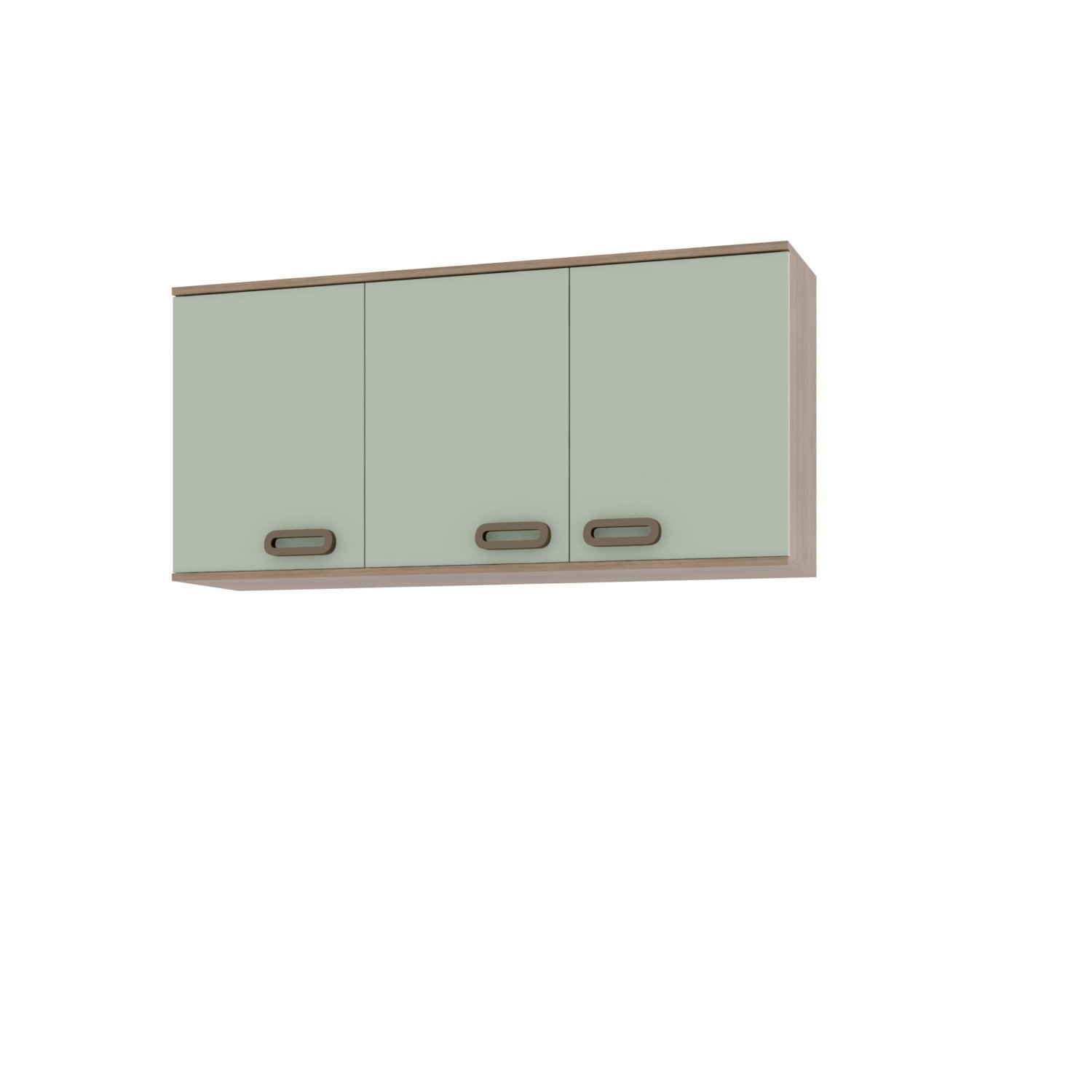Armário Aéreo Triplo Bréscia 120 Cm - 3