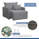 Ver imagem 5 de Poltrona Retrátil e Reclinável 110cm Júlia Linho