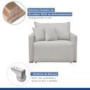 Ver imagem 4 de Poltrona Retrátil e Reclinável 110cm Júlia Linho 