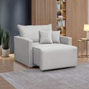 Ver imagem 1 de Poltrona Retrátil e Reclinável 110cm Júlia Linho 