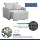 Ver imagem 5 de Poltrona Retrátil e Reclinável 110cm Júlia Linho 