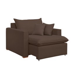 Poltrona Retrátil 100cm Barcelona Veludo  - 6