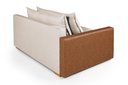 Ver imagem 7 de Sofá Cama Retrátil Panamá Casal Chenile Luxo Creme