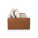 Ver imagem 6 de Sofá Cama Retrátil Panamá Casal Chenile Luxo Creme