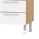 Ver imagem 5 de Armário Balcão de Cozinha Carvalho e Branco 120x51x81 Cm Ditália