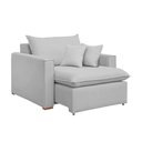 Ver imagem 7 de Poltrona Retrátil 100cm Barcelona Linho 