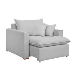 Poltrona Retrátil 100cm Barcelona Linho  - 8