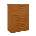 Ver imagem 1 de Cômoda Solteiro 5 Gavetas Ipanema 100% Mdf D Doro Móveis Cinamomo
