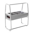 Ver imagem 1 de Buffet térmico Saro 6 cubas com tampa Inox 127V BF611
