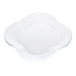 Conjunto 4 Pratos Para Sobremesa De Vidro Butterfly 17Cm - 4