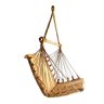 Cadeira de Balanço Suspensa Rede de Teto Varias Cores:caramelo - 2