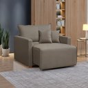 Ver imagem 1 de Poltrona Retrátil e Reclinável 110cm Júlia Veludo  