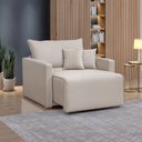 Ver imagem 1 de Poltrona Retrátil e Reclinável 110cm Júlia Veludo