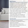 Sofá Cama Retrátil e Reclinável 200cm Júlia Linho  - 12