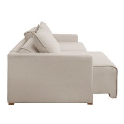 Sofá Cama Retrátil e Reclinável 200cm Júlia Linho  - 12