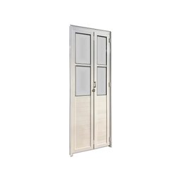 Porta Camarão Lambril Branco com Vidro 210x60 Lado Direito - 3