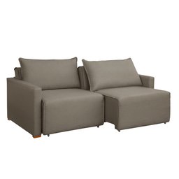 Sofá Cama Retrátil e Reclinável 220cm Júlia Veludo   - 14