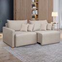 Ver imagem 1 de Sofá Cama Retrátil e Reclinável 220cm Júlia Veludo  