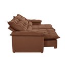 Ver imagem 4 de Sofa Retrátil e Reclinavel Alice 210cm Braço 25 Cm em Veludo Meu Sofá Online