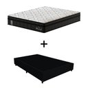 Ver imagem 1 de Cama Box Casal + Colchão de Molas Ensacadas Probel Madrid Pillow Euro Casal