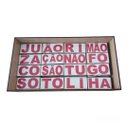 Ver imagem 1 de Alfabeto Silábico Educativos Pedagógicos Brinquedos Madeira Alfabetização Divertidos Criativos Educ
