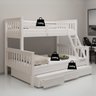 Beliche Casal/solteiro + Cama Auxiliar de Casal com Gavetas - 3