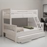 Beliche Casal/solteiro + Cama Auxiliar de Casal com Gavetas - 1