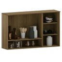 Ver imagem 5 de Armário Cozinha 120cm 3 Portas com Nicho Nádia Mocca/avelã L01 - Mpozenato