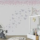 Ver imagem 4 de Papel de parede borboleta infantil para quarto de bebê M² PP85
