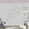 Papel de parede borboleta infantil para quarto de bebê M² PP85 - 4