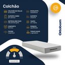 Ver imagem 6 de Cama Box Baú com Colchão de Molas Ensacadas Ortobom One Face Plenno Superpocket + Auxiliar de