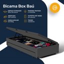 Ver imagem 7 de Cama Box Baú com Colchão de Molas Ensacadas Ortobom One Face Plenno Superpocket + Auxiliar de