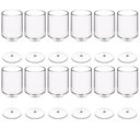 Ver imagem 1 de 12 Taças para Vinho Água Drinks 250ml Crippa Plástico Resistente Transparente 