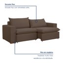 Ver imagem 2 de Sofá Retrátil 220cm Barcelona 