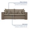 Sofá Retrátil 220cm Barcelona  - 6