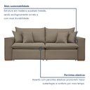 Ver imagem 4 de Sofá Retrátil 220cm Barcelona 