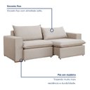 Ver imagem 2 de Sofá Retrátil 220cm Barcelona 