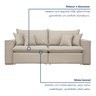 Sofá Retrátil 220cm Barcelona  - 6