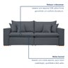 Sofá Retrátil 220cm Barcelona  - 6