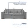 Sofá Retrátil 220cm Barcelona  - 6