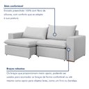 Ver imagem 5 de Sofá Retrátil 220cm Barcelona