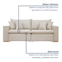 Ver imagem 6 de Sofá Retrátil 220cm Barcelona